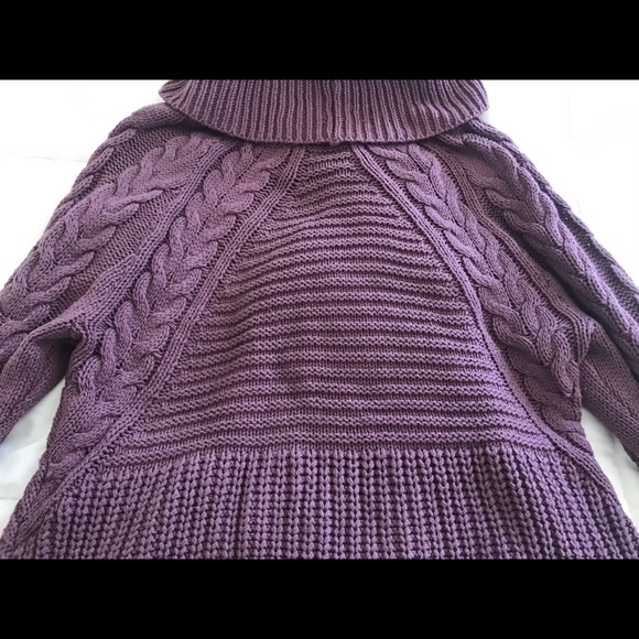 Express Purple Sweater - Picture 4 of 7